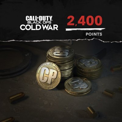 Call of Duty Black Ops Cold War points 2400 packshot