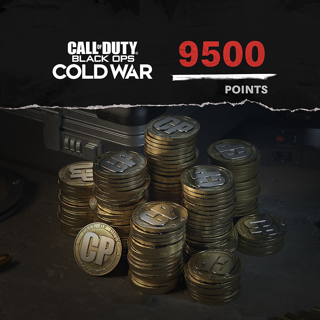 Call of Duty Black Ops Cold War points 9500 packshot