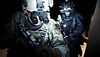 Call of Duty: Modern Warfare 2 2022-screenshot van een personage dat een nachtvisiebril draagt