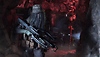 《使命召唤：战争地带》截屏，展示一名正在拿着弩弓的角色