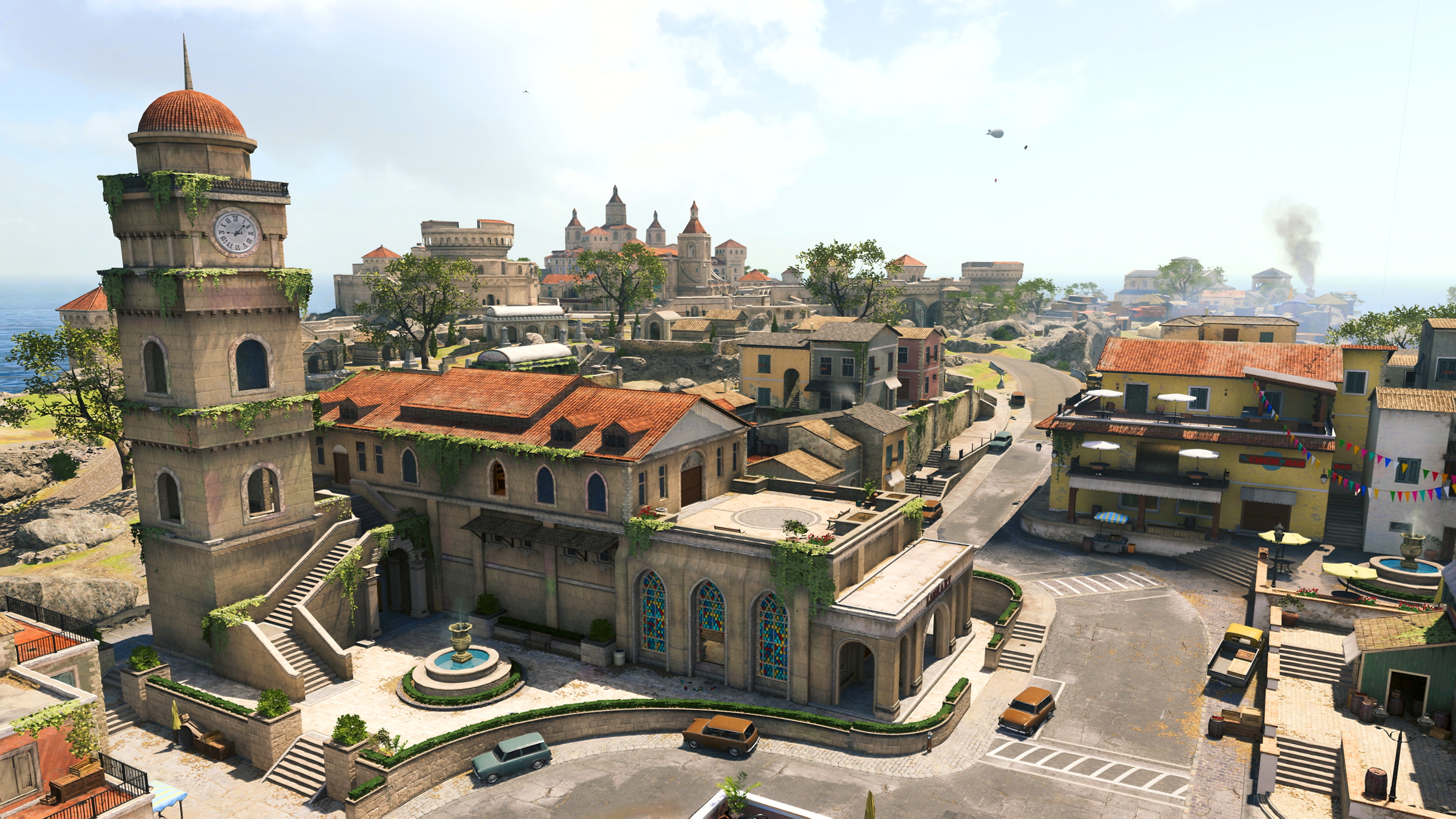 لقطة شاشة لخريطة "حصن الثروات" من لعبة Call of Duty Warzone