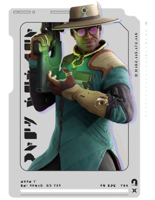 Portrait of Concord character Jabali