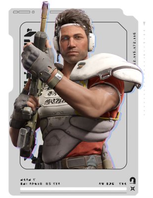 Portrait of Concord character Teo