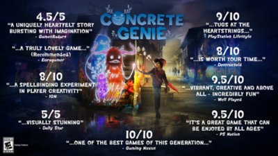 Concrete genie best sale ps move