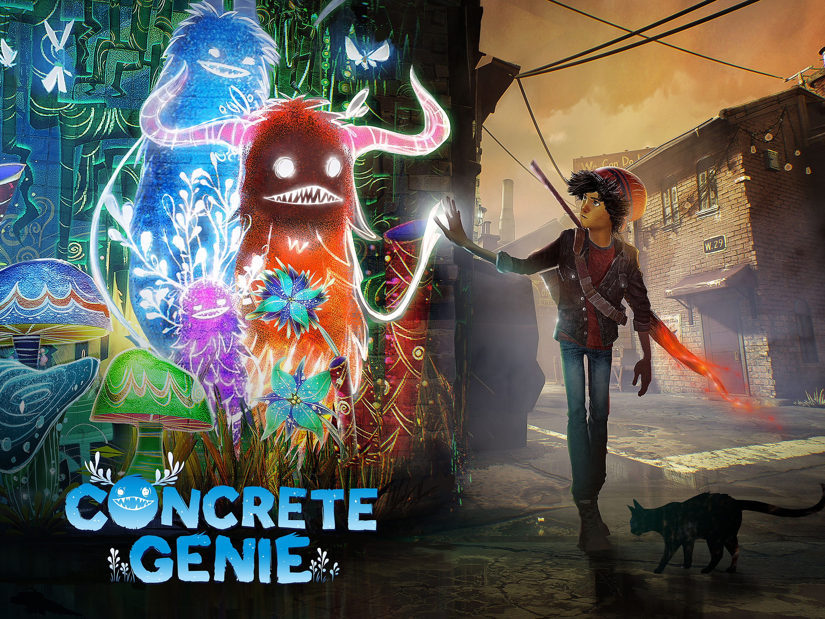 Concrete Genie – tablica