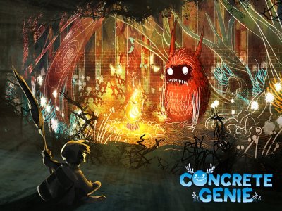 Concrete Genie – tablica