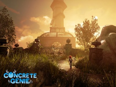 Concrete Genie – Tapeta pro tablet