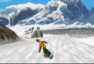 Capture d'écran de gameplay de Cool Boarders