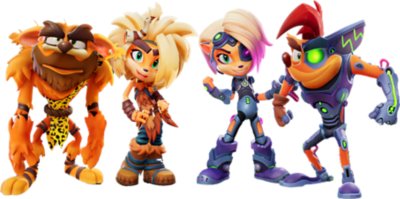 Crash Bandicoot 4: It's About Time - Totally Tubular Costumes