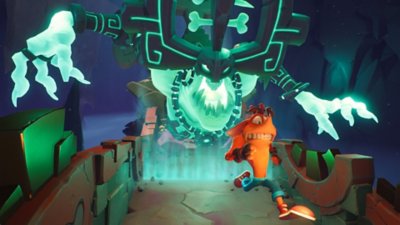 Crash Bandicoot 4: It's About Time - capture d'écran de lancement