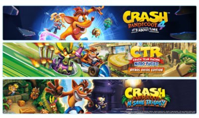 Crash Bandicoot Quadrilogy bundle store art