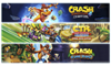 Crash Bandicoot Quadrilogy – grafika sklepowa zestawu