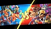 Crash Team Rumble – posnetek zaslona kaže zaslon nasprotnikov pred tekmo – Team Crash proti Team Coco