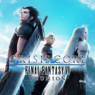 Crisis Core key are showing 3 characters looking into the distance