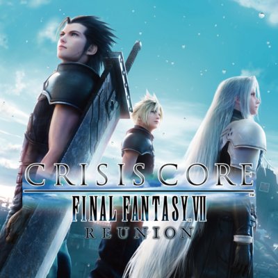 Crisis Core key are showing 3 characters looking into the distance