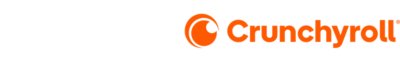 PS5 and Crunchyroll combined logo lockup