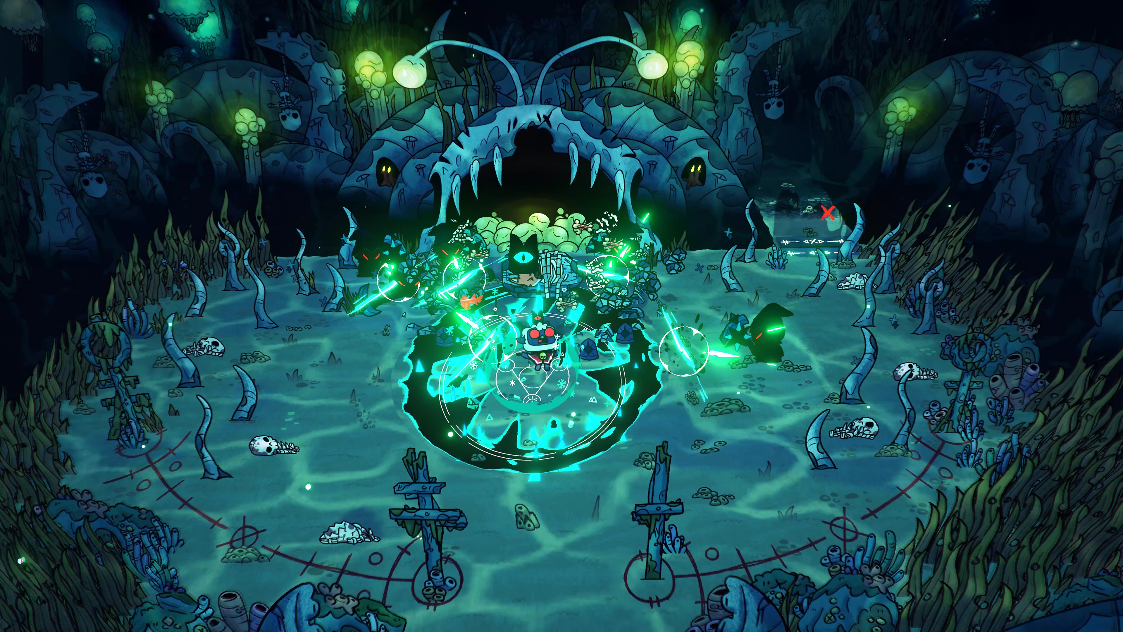 Cult of the Lamb gameplay-screenshot