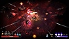 Captura de pantalla de Curse of the Dead Gods enseñando el combate del juego