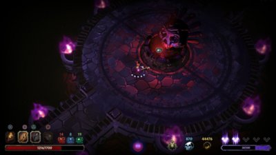 Curse of the Dead Gods - Capture d'écran montrant du gameplay d'exploration