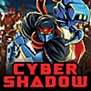 Cyber Shadow key art featuring a hand drawn rendition of the main character, Shadow.