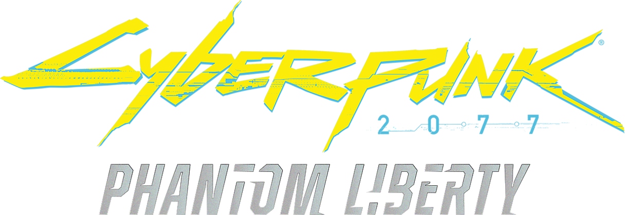 Cyberpunk 2077 Phantom Liberty logosu