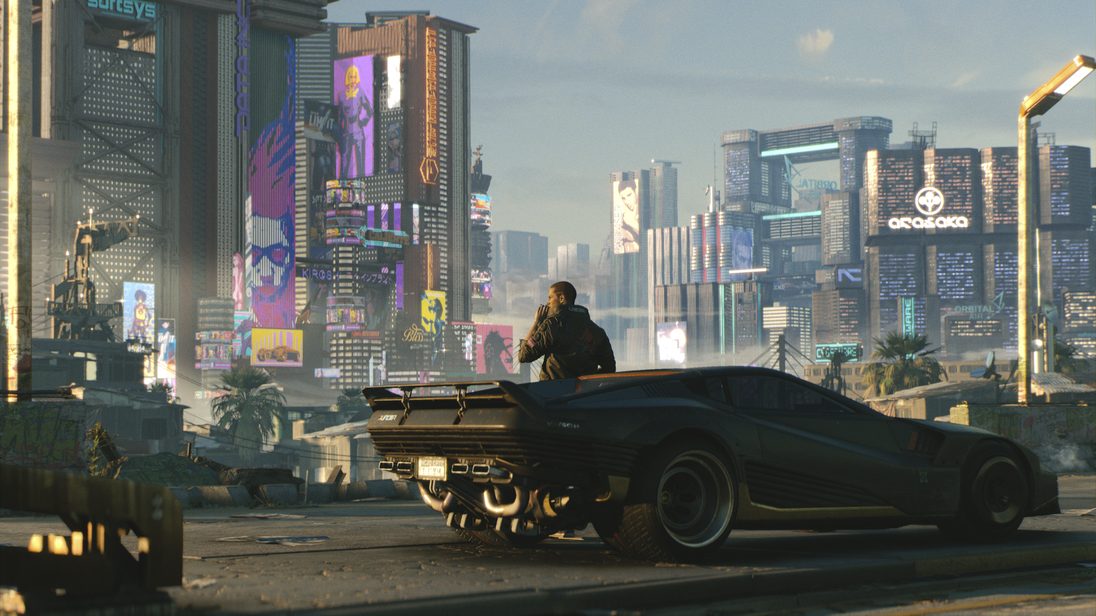 Cyberpunk 2077 - Game Overview Section Background