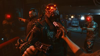 Cyberpunk 2077 - Capture d'écran éléments principaux - Partez en quête de l'immortalité