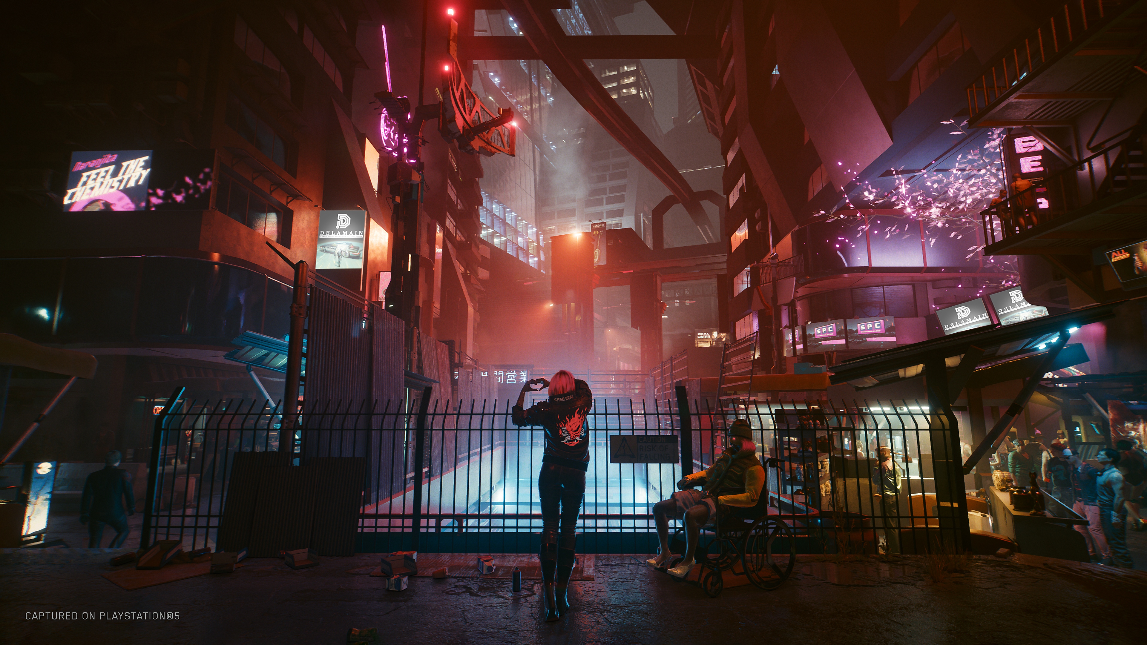 Cyberpunk 2077 – zrzut ekranu z wersji następnej generacji – PS5