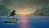 لقطة شاشة من لعبة Dave the Diver تعرض غودزيلا في الثقب الأزرق