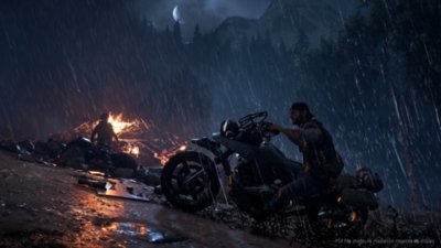 captura de ecrã days gone