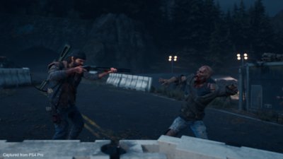 captura de ecrã days gone