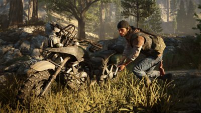 captura de ecrã days gone