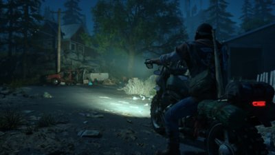 captura de ecrã days gone