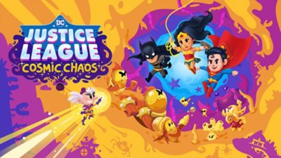 Arte principal do DC's Justice League: Cosmic Chaos