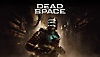 Captura de pantalla de Dead Space que muestra a Isaac con el logotipo del juego