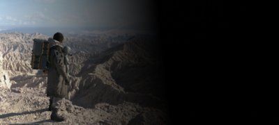 Death Stranding 2: On the Beach screenshot showing rocky terrain