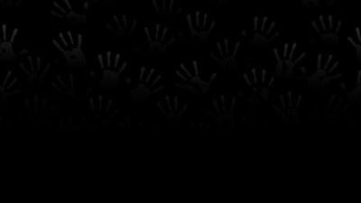background showing BT handprints