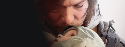 Death Stranding 2: On the Beach hero art showing Sam and Lou