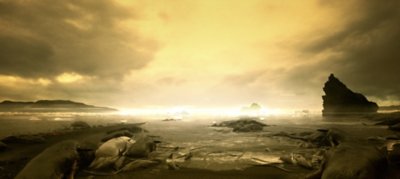 Death Stranding Director's Cut beach background