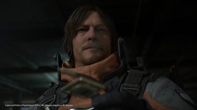 death stranding – zrzut ekranu