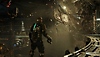 Dead Space remastered artwork showing Isaac standing in large room