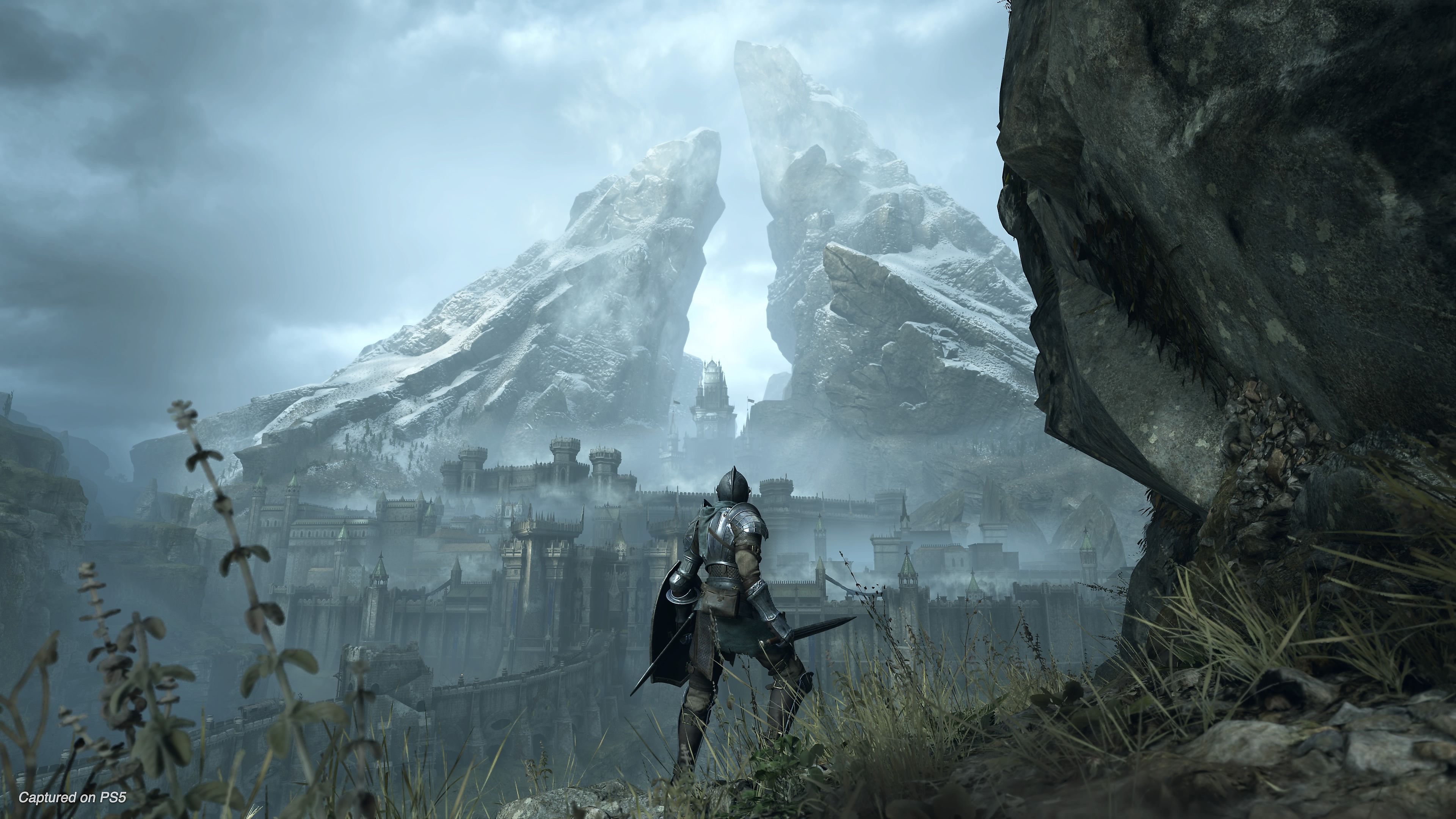 Capture d'écran de lancement de Demon's Souls