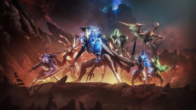 Captura de pantalla de Destiny 2: La Forma Final que muestra criaturas alienígenas