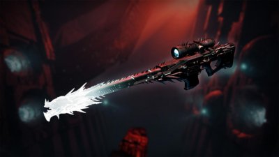 Screenshot aus Destiny 2: Ins Licht, der ein neues Scharfschützengewehr zeigt.
