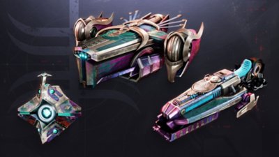 Destiny 2 Rewards Pass screenshot of new Ghost, ship and Sparrow skins