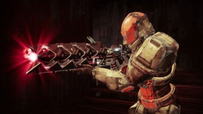 Imagen de Destiny 2 que muestra a un guardián o una guardiana de clase titán