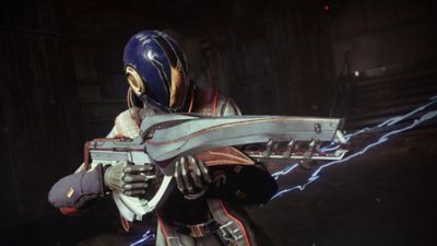 Warlock sınıfı bir Gardiyanı gösteren Destiny 2 görüntüsü