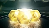 Destiny 2 – skärmbild som visar gyllene exotiska engram