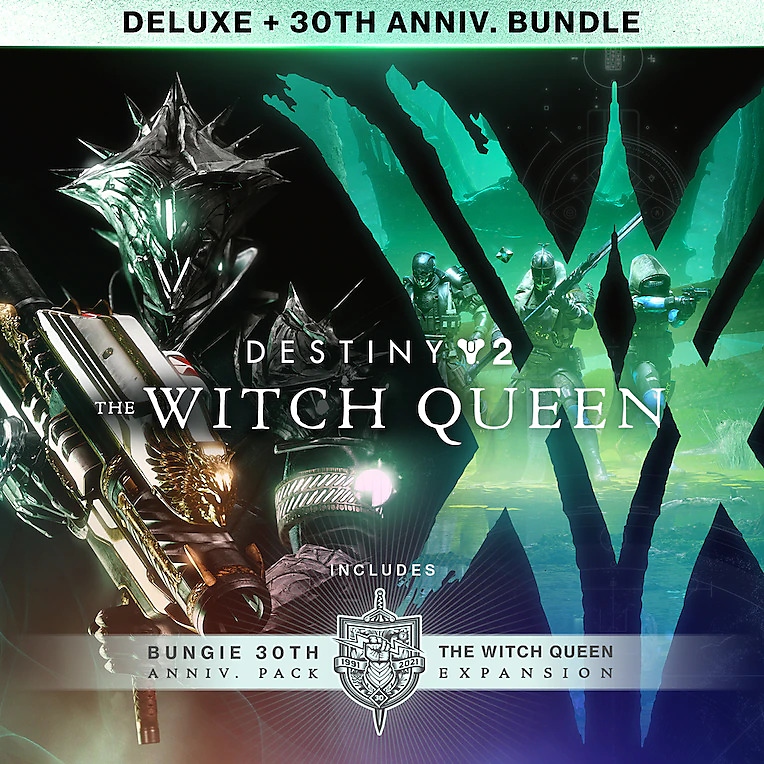 Destiny 2: The Witch Queen Deluxe + 30th Anniversary Bundle – Store-illustrasjon