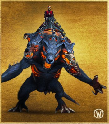 Imagen de Diablo IV de la montura Amalgama de ira